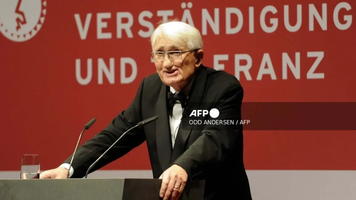 El filósofo alemán, Jürgen Habermas, falleció a los 96 años de edad.
