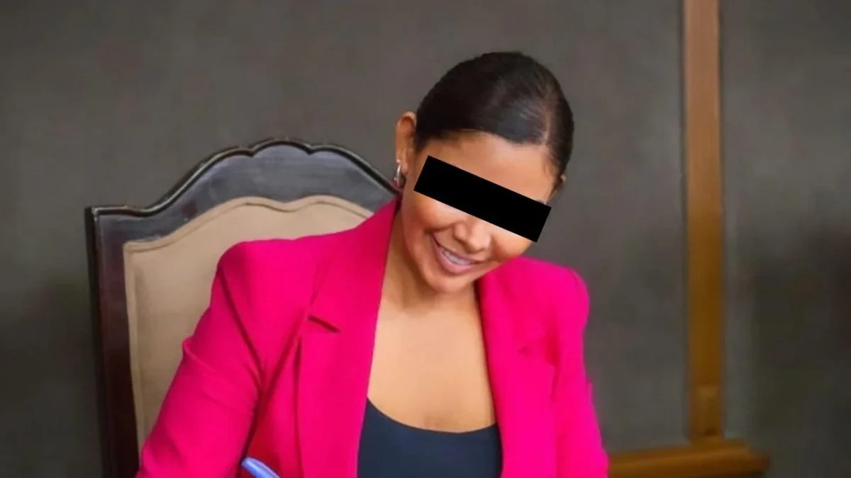 Un juez de control fijó prisión preventiva a Karina Barrón por los presuntos delitos de extorsión y falsedad de declaraciones.