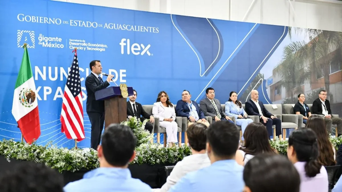 La gobernadora de Aguascalientes inauguró la expansión de Flex en la entidad, su actual plantilla de 5 mil empleados se incrementará.