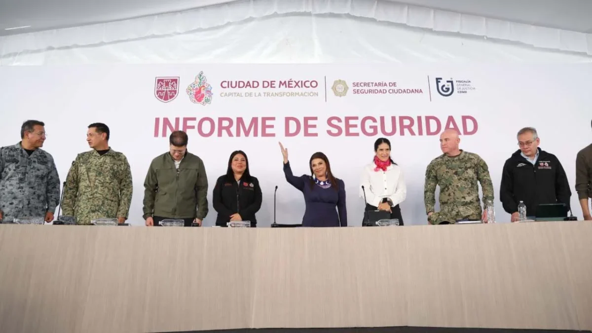 De octubre de 2024 a febrero de 2026, 9 mil 328 personas han sido detenidas por delitos de alto impacto en la CDMX.