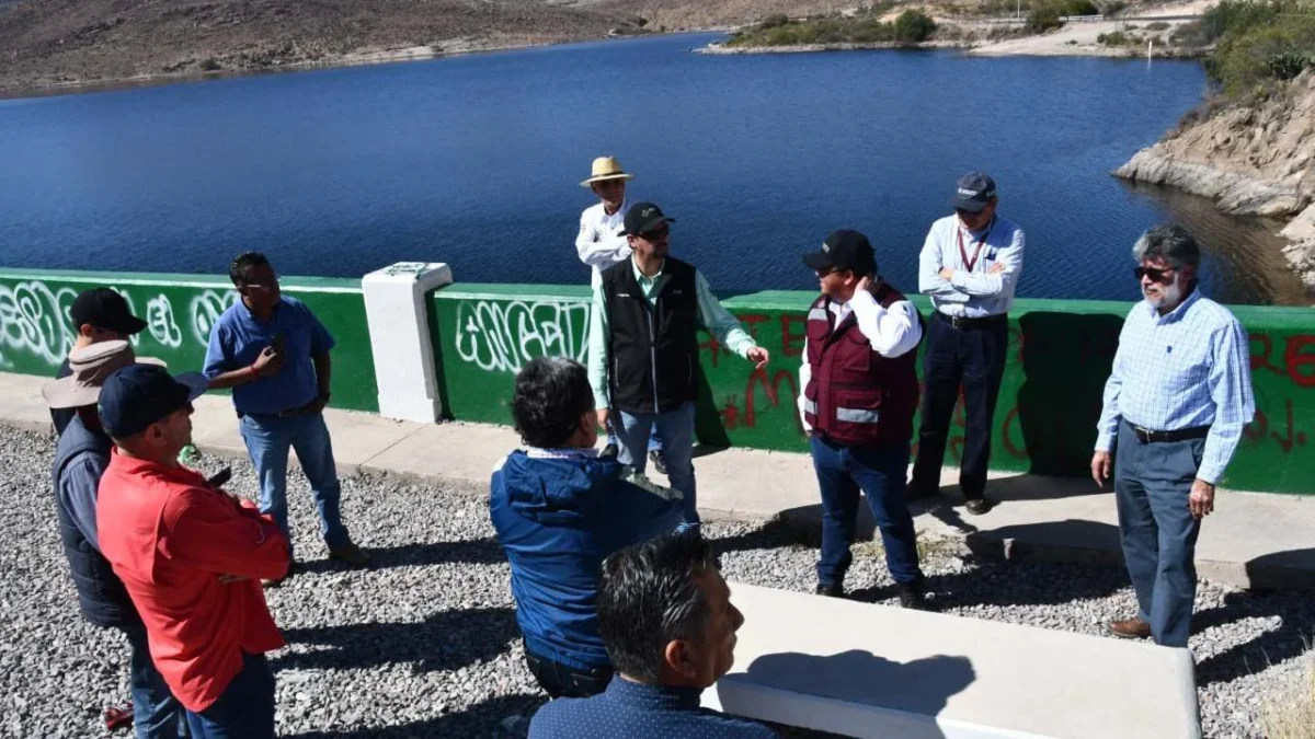 El Gobierno de SLP avanza en acueducto El Peaje para fortalecer abasto de agua en el estado.
