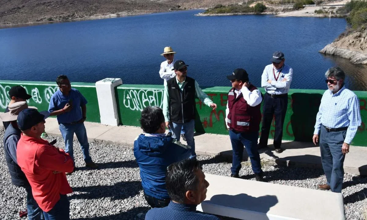 El Gobierno de SLP avanza en acueducto El Peaje para fortalecer abasto de agua en el estado.