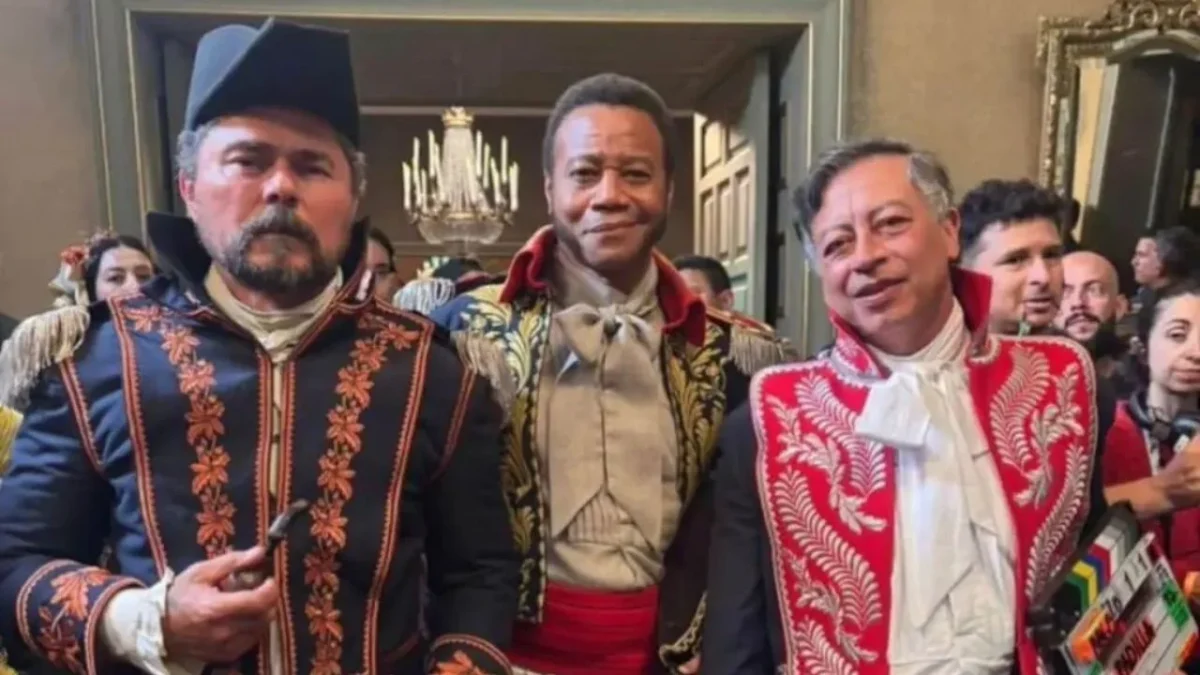 Gustavo Petro, presidente de Colombia, participó en una película sobre la vida del héroe independentista José Prudencia Padilla.