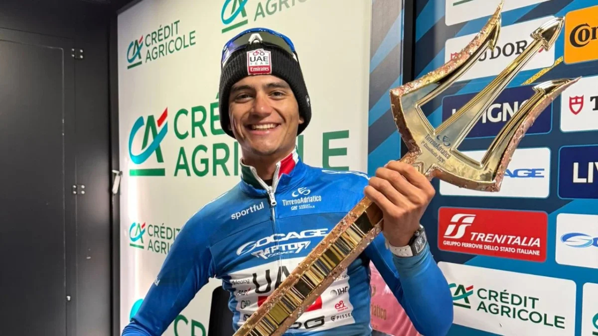 Isaac del Toro conquista el Tirreno-Adriático en Italia