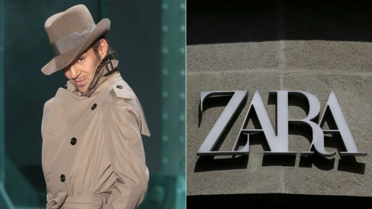 La marca española de moda, Zara, anunció ayer una 'colaboración artística' de dos años con el diseñador británico John Galliano.