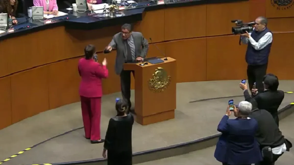 Enfrentamiento verbal protagonizaron la senadora Lilly Téllez y Saúl Monreal, senador de Morena, luego de que la panista lo llamara 'narco'.