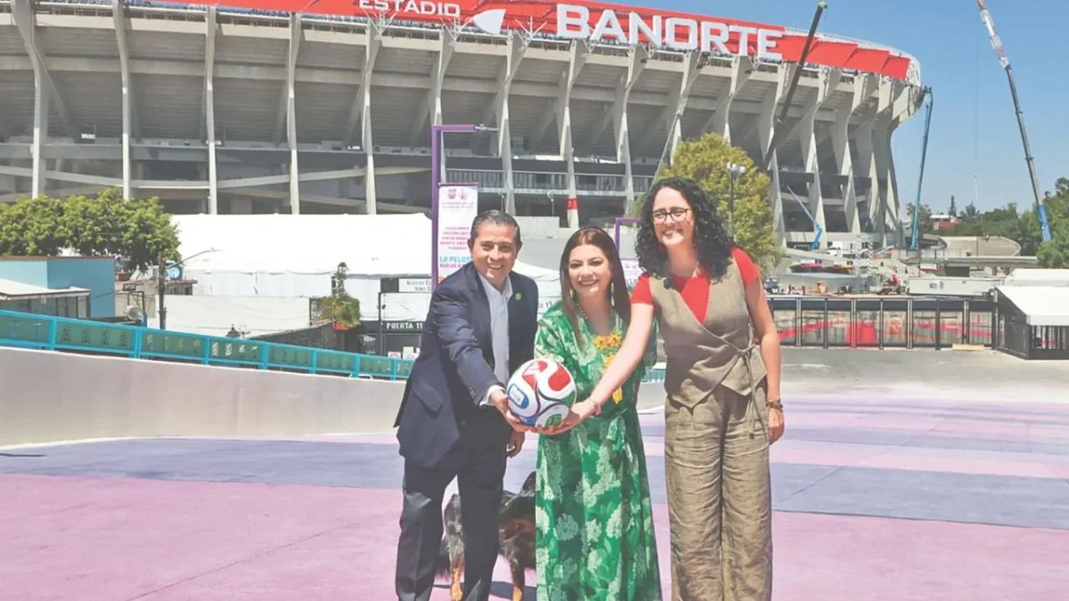 El Gobierno de la Ciudad de México inauguró de forma simbólica las obras de rehabilitación en las inmediaciones del Estadio Banorte (Azteca), tras una inversión cercana a 200 millones de pesos.