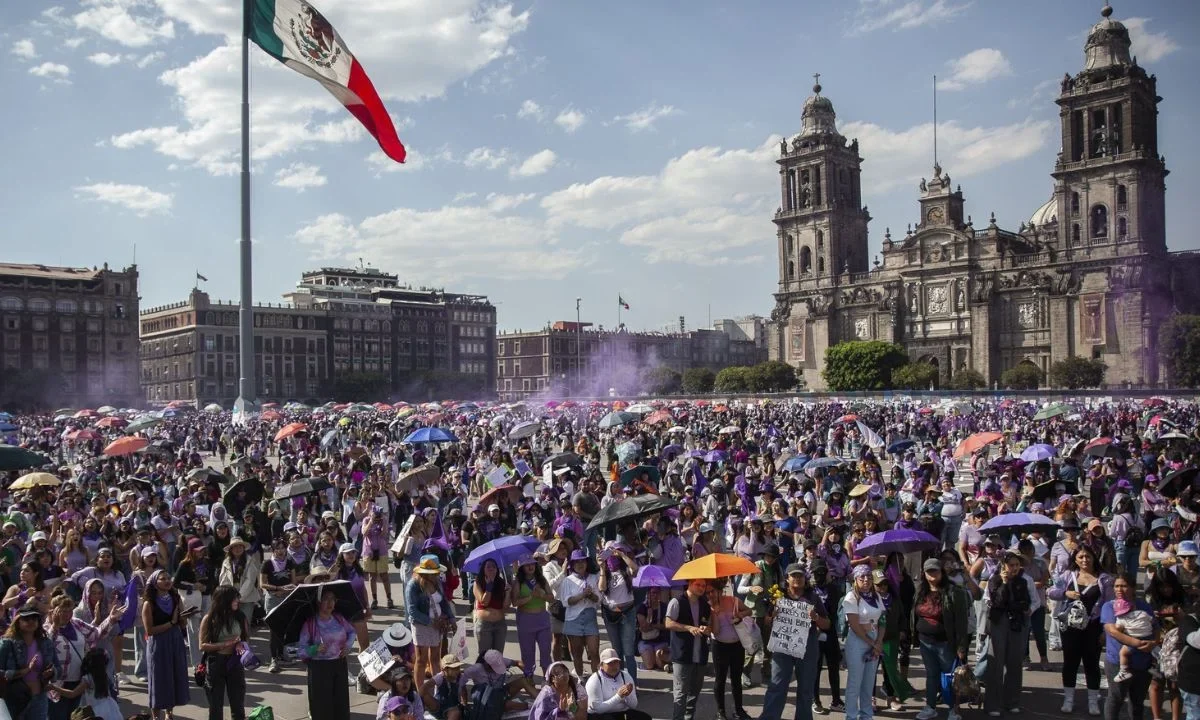 Colectivos feministas marcharán este 8 de marzo desde distintos puntos de Paseo de la Reforma hacia el Zócalo de la Ciudad de México