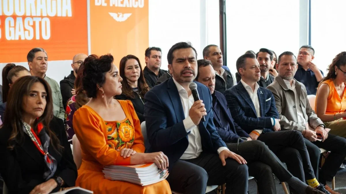 Jorge Álvarez Máynez, dirigente nacional de MC, abrió la posibilidad de negociar el voto en la reforma electoral si Morena se abre al diálogo.