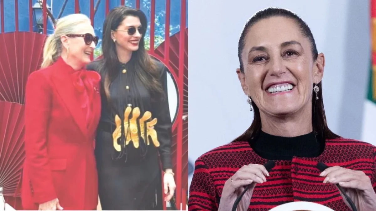 La actriz estadounidense Meryl Streep provocó diversas reacciones tras referirse a la presidenta Sheinbaum, durante su estancia en México.