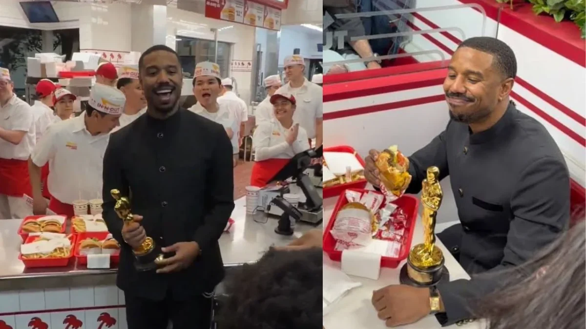 Los ganadores del Oscar 2026 tomaron Hollywood y festejaron por todo lo grande su premio, Michael B. Jordan celebró en In-N-Out.