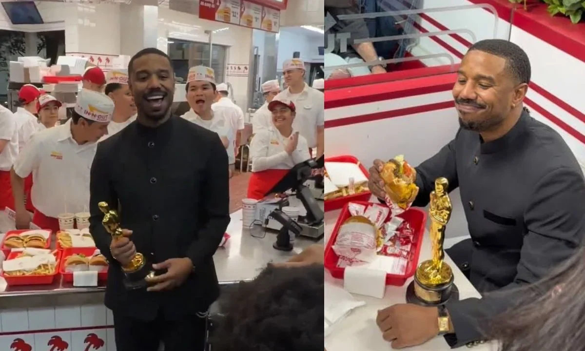 Los ganadores del Oscar 2026 tomaron Hollywood y festejaron por todo lo grande su premio, Michael B. Jordan celebró en In-N-Out.