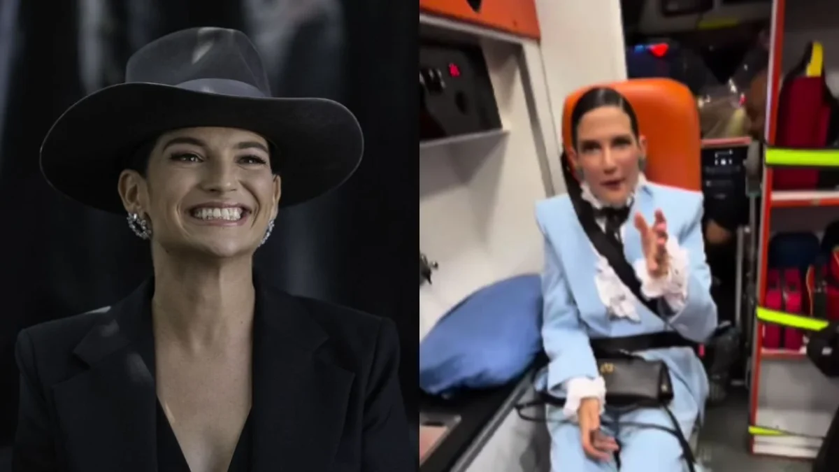 La cantante Natalia Jiménez, de la ‘Quinta estación’, usó una ambulancia para llegar del Vive Latino a fiesta de cumpleaños de Carlos Rivera.
