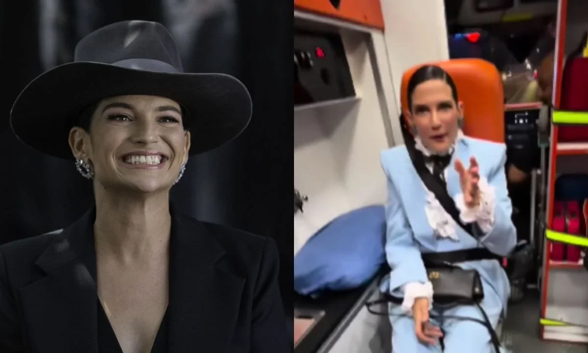 La cantante Natalia Jiménez, de la ‘Quinta estación’, usó una ambulancia para llegar del Vive Latino a fiesta de cumpleaños de Carlos Rivera.
