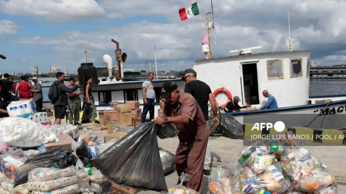 El paradero de veleros que partieron de México con ayuda humanitaria a Cuba continúa incierto.