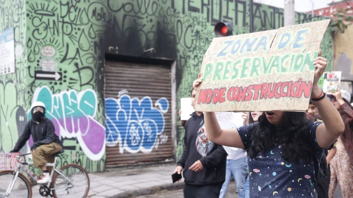 Activistas y vecinos preparan una sexta protesta contra el proyecto de Cablebús en Puebla para el próximo domingo.