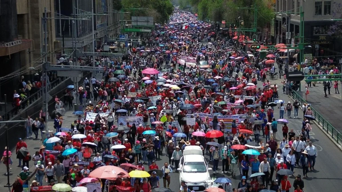 La CNTE decidió retomar sus actividades de protesta en la CDMX con un paro nacional en busca de que se cumplan las demandas del magisterio.