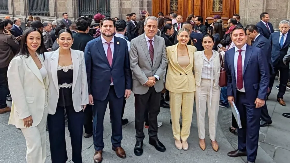 Pepe Chedraui, alcalde de Puebla, asistió a Palacio Nacional para participar en la reunión de alcaldes convocada por la presidenta Sheinbaum.