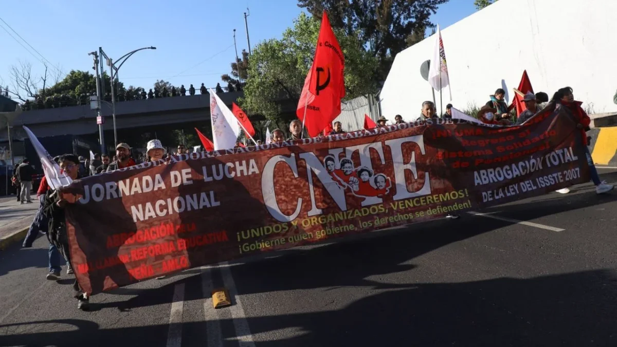 La Canaco CDMX alertó por posibles pérdidas económicas durante las movilizaciones y el paro de 72 horas de parte de la CNTE.
