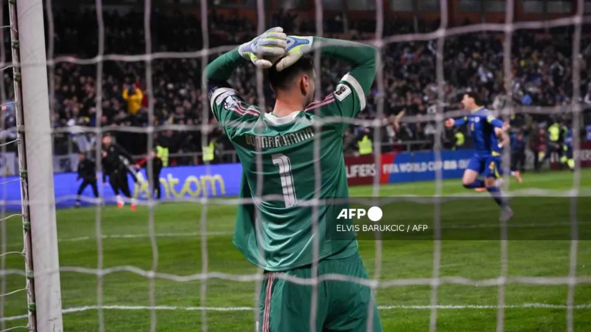 Italia nuevamente se queda sin Mundial y será Bosnia quien juegue la Copa del Mundo 2026 en Norteamérica.