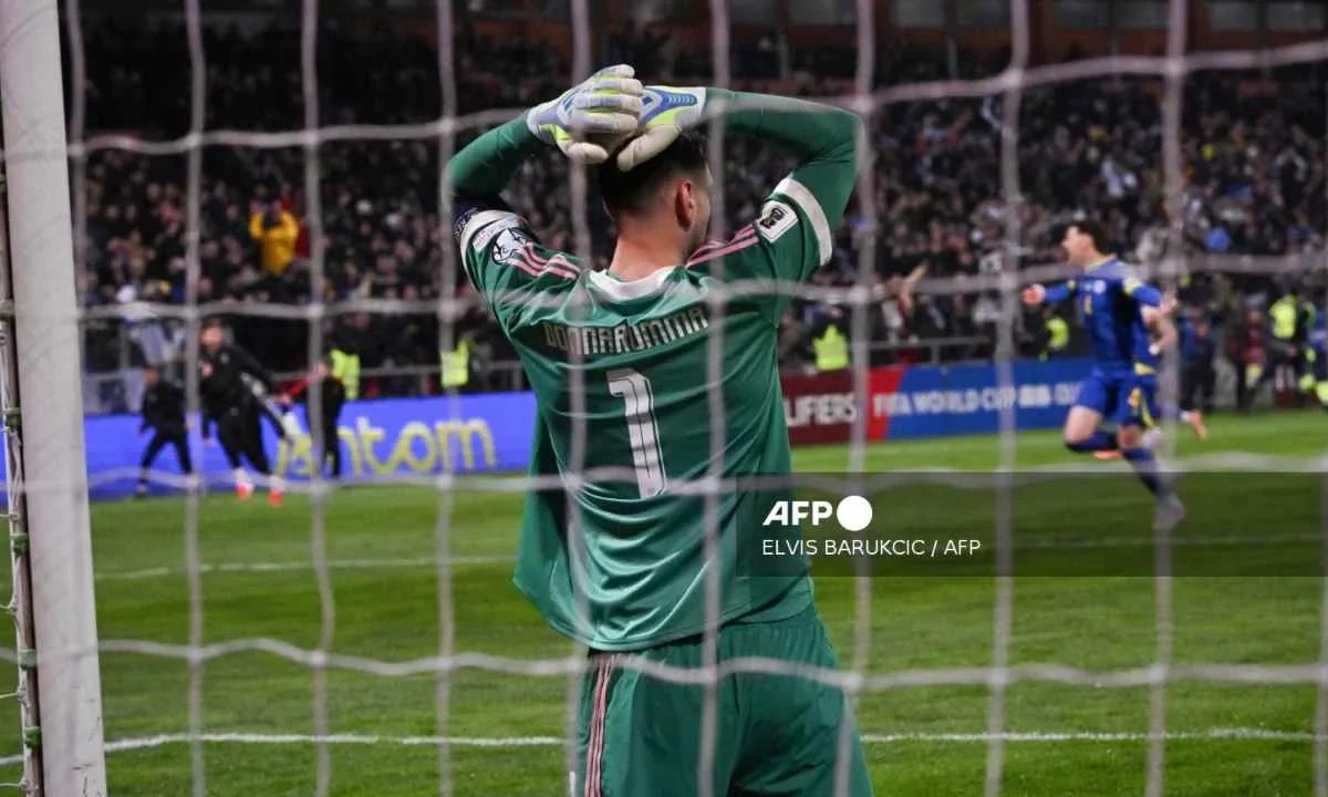 Italia nuevamente se queda sin Mundial y será Bosnia quien juegue la Copa del Mundo 2026 en Norteamérica.