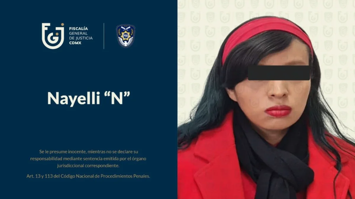 Nayelli 'N' fue vinculada a proceso en CDMX por presuntamente realizar pornografía infantil con sus propias hijas.