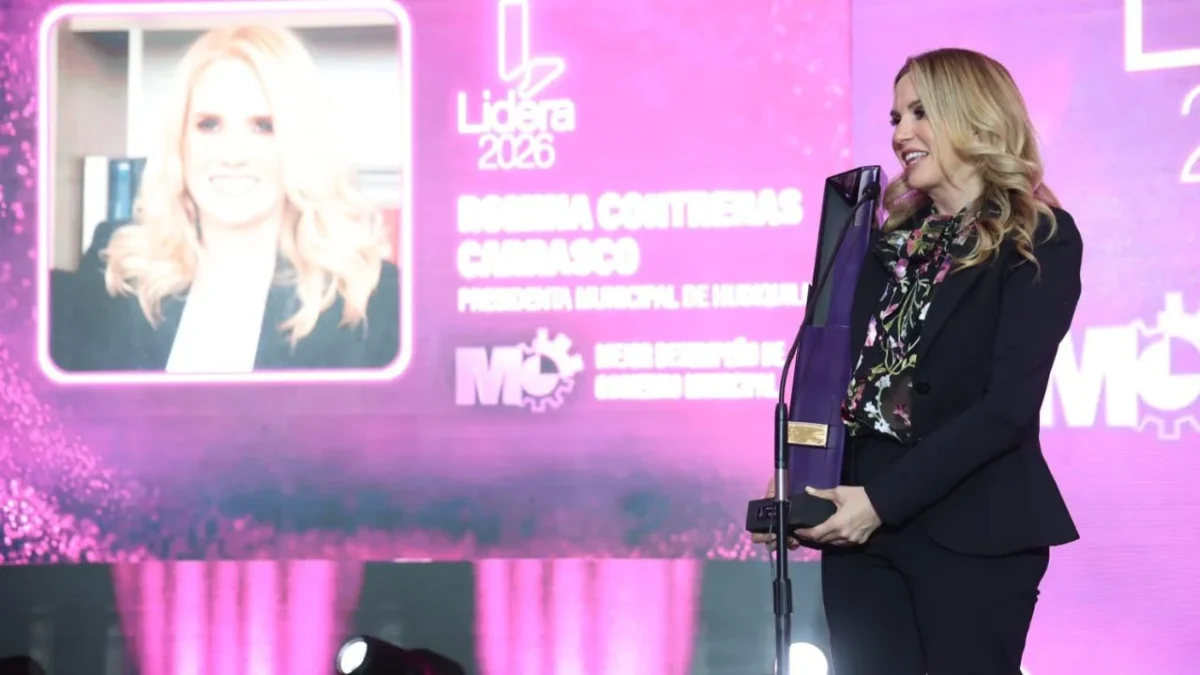 Recibe Romina Contreras premio por el mejor desempeño de un gobierno municipal en México