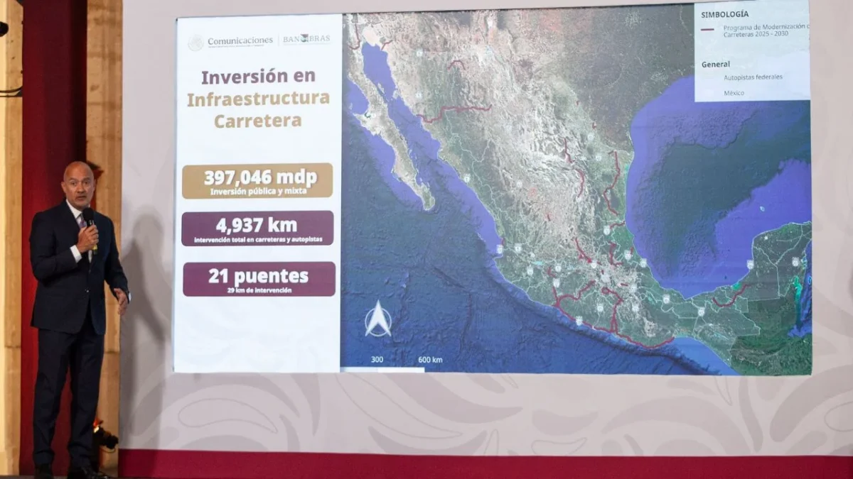 Resalta Sheinbaum inversión histórica en infraestructura carretera, participará IP