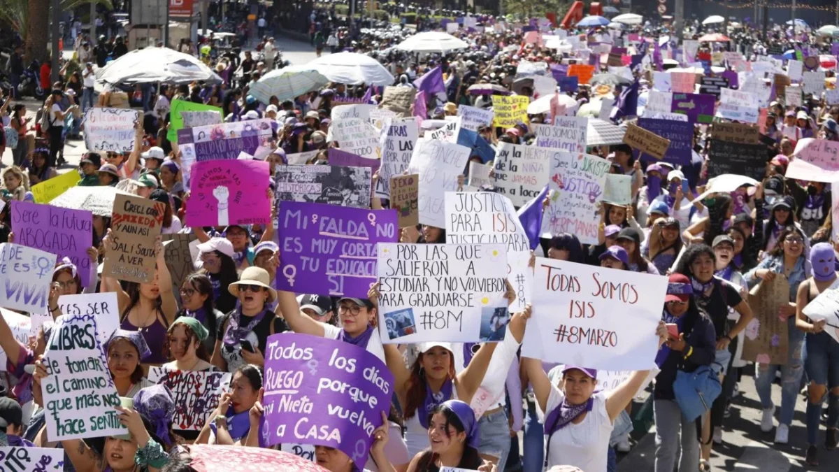 Alzan la voz. El próximo domingo en conmemoración el 8M , diversas colectivas se movilizarán desde distintos puntos de la capital hacia el Zócalo para denunciar las distintas formas de violencia machista.