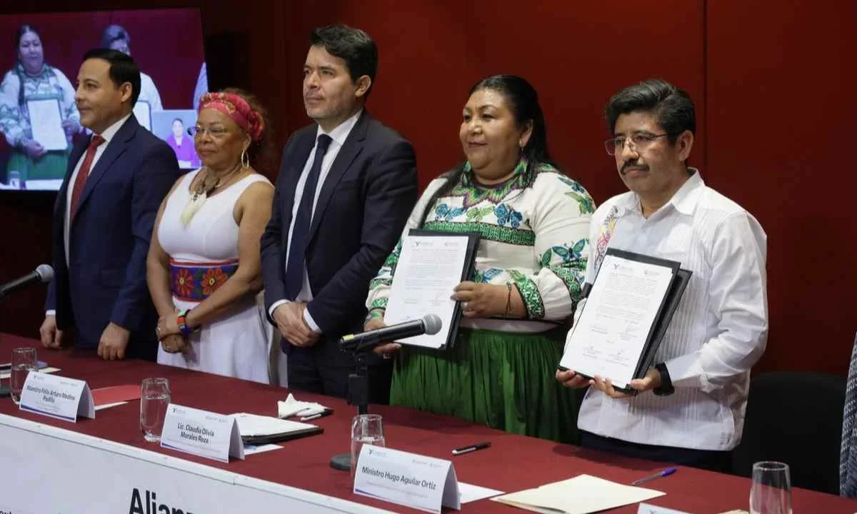 La SCJN y el Conapred firman convenio a favor de la justicia, la igualdad y la no discriminación.