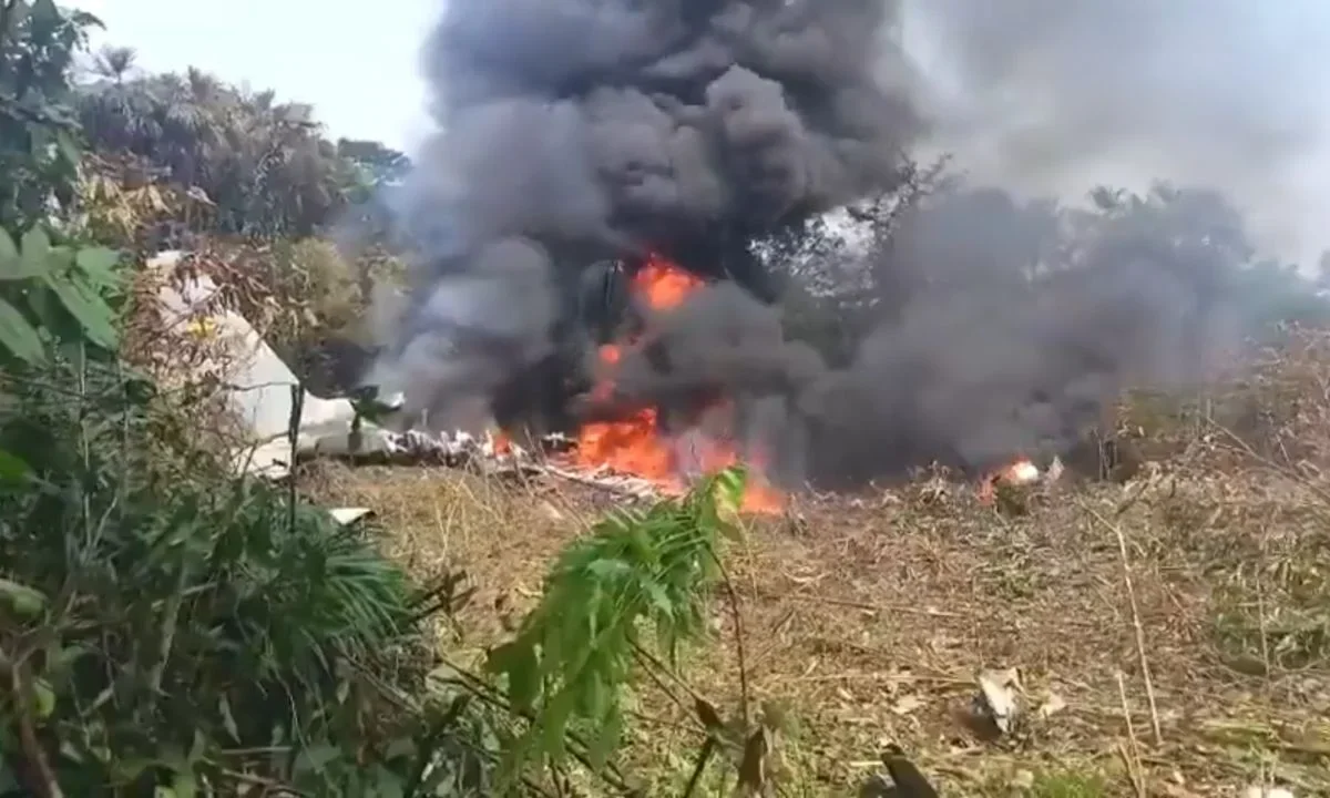 Se estrella avión de la Fuerza Aérea de Colombia en Putumayo