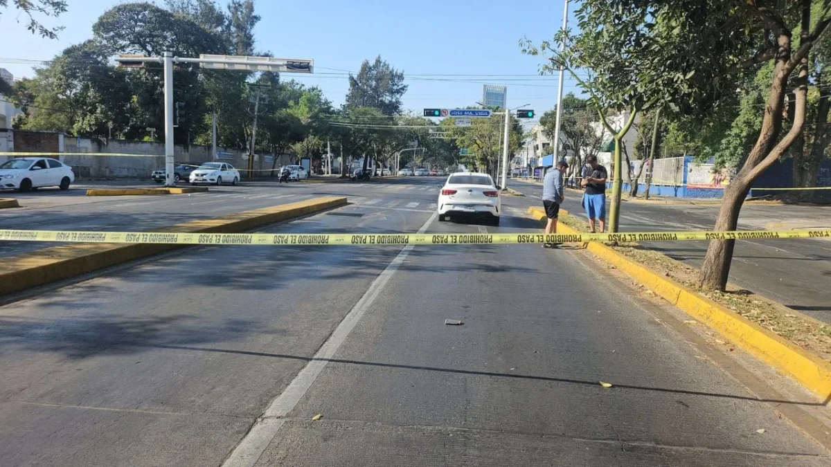 Se registra ataque armado en la avenida López Mateos, Guadalajara