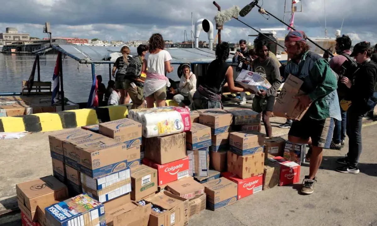 Semar busca dos embarcaciones desaparecidas que llevaban ayuda humanitaria hacia Cuba.