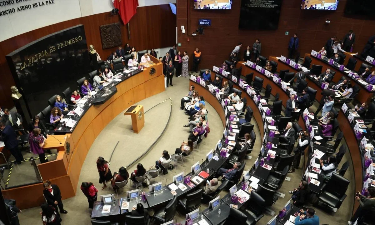 Laura Itzel Castillo, presidenta del Senado, informó que recibió iniciativa de la presidenta Sheinbaum para fortalecer al campo mexicano.
