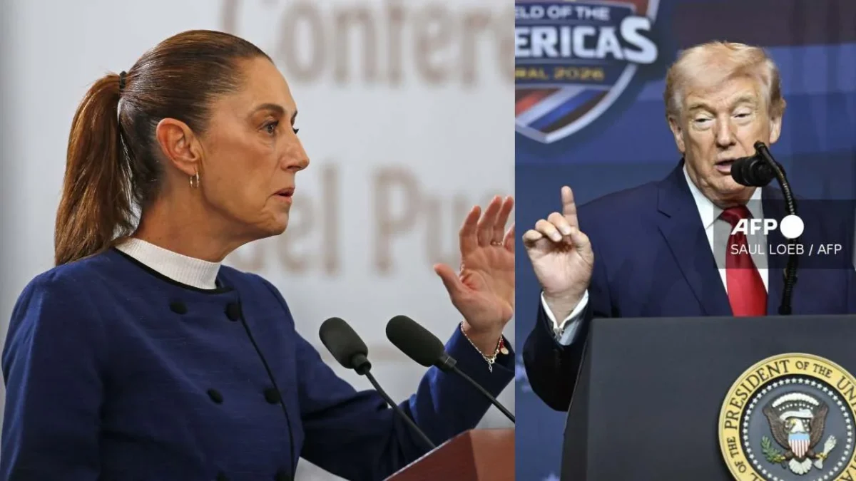 Claudia Sheinbaum pidió mantener la "cabeza fría", ante los señalamientos de Donald Trump sobre que México es el epicentro de los cárteles de la droga.