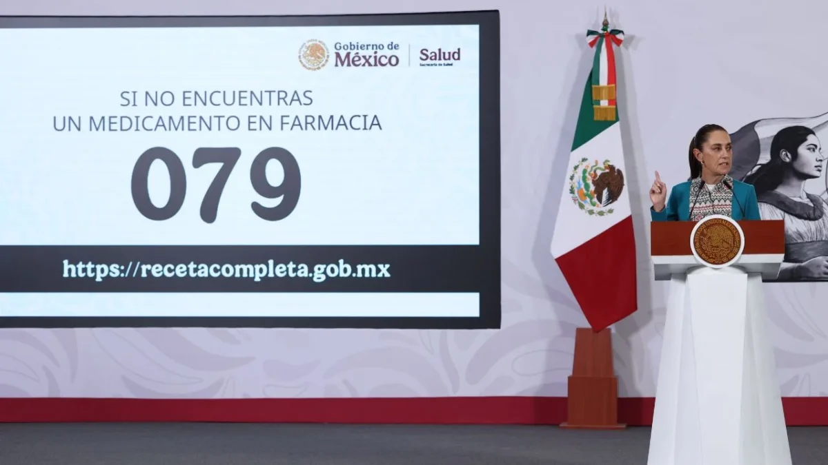 Claudia Sheinbaum destacó que el abasto de medicamentos en el Instituto Mexicano del Seguro Social, IMSS Bienestar y el Issste supera el 97%.