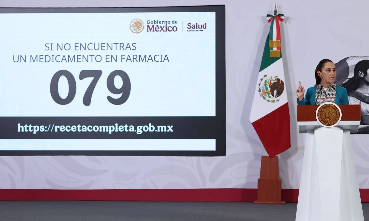 Claudia Sheinbaum destacó que el abasto de medicamentos en el Instituto Mexicano del Seguro Social, IMSS Bienestar y el Issste supera el 97%.