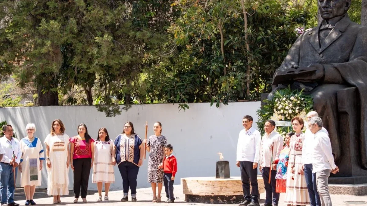 Además de reconocer el legado de Benito Juárez, Sheinbaum y Jara nombraron a Margarita Maza como Embajadora Histórica de México.