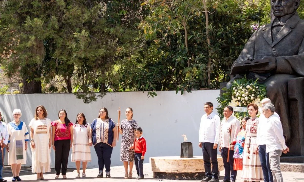 Además de reconocer el legado de Benito Juárez, Sheinbaum y Jara nombraron a Margarita Maza como Embajadora Histórica de México.
