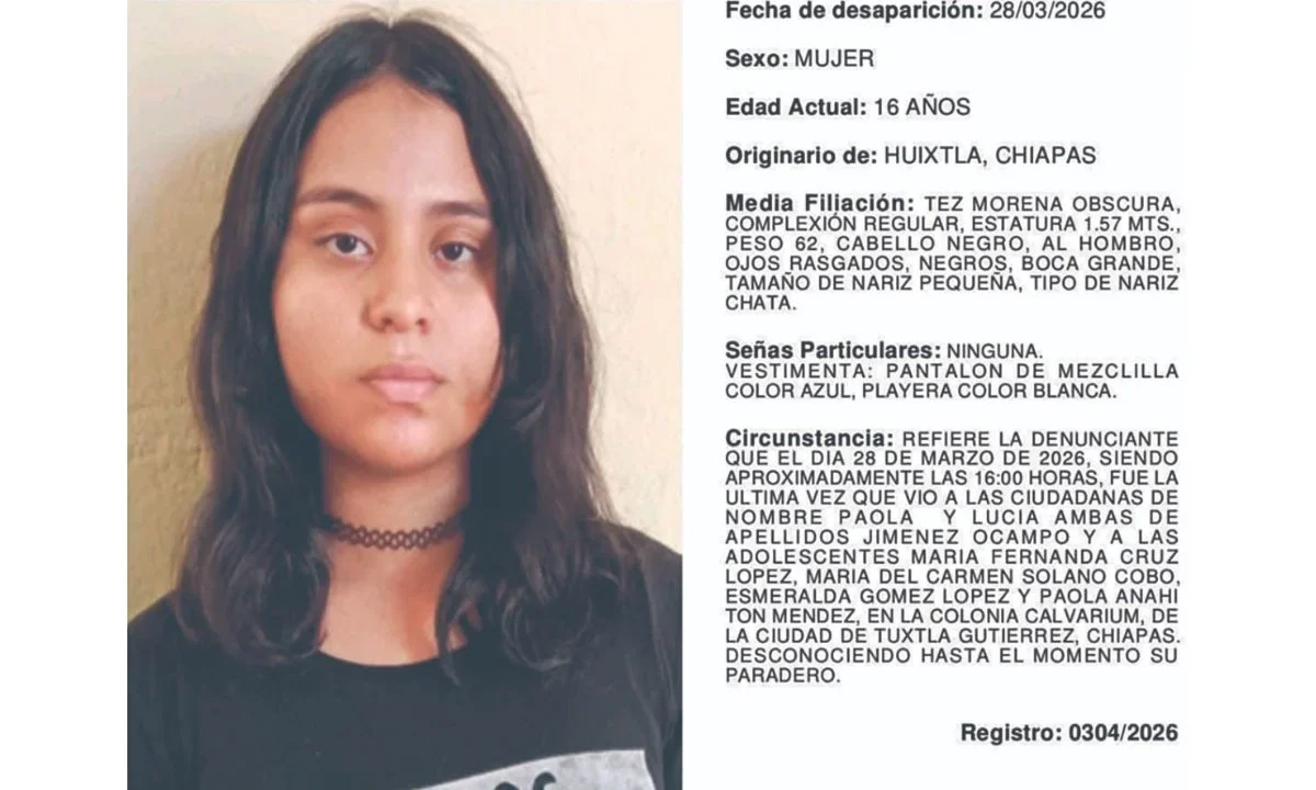 Se reportó la desaparición de 6 jóvenes que residían en la casa hogar 'Penetrando La Oscuridad', en Chiapas.