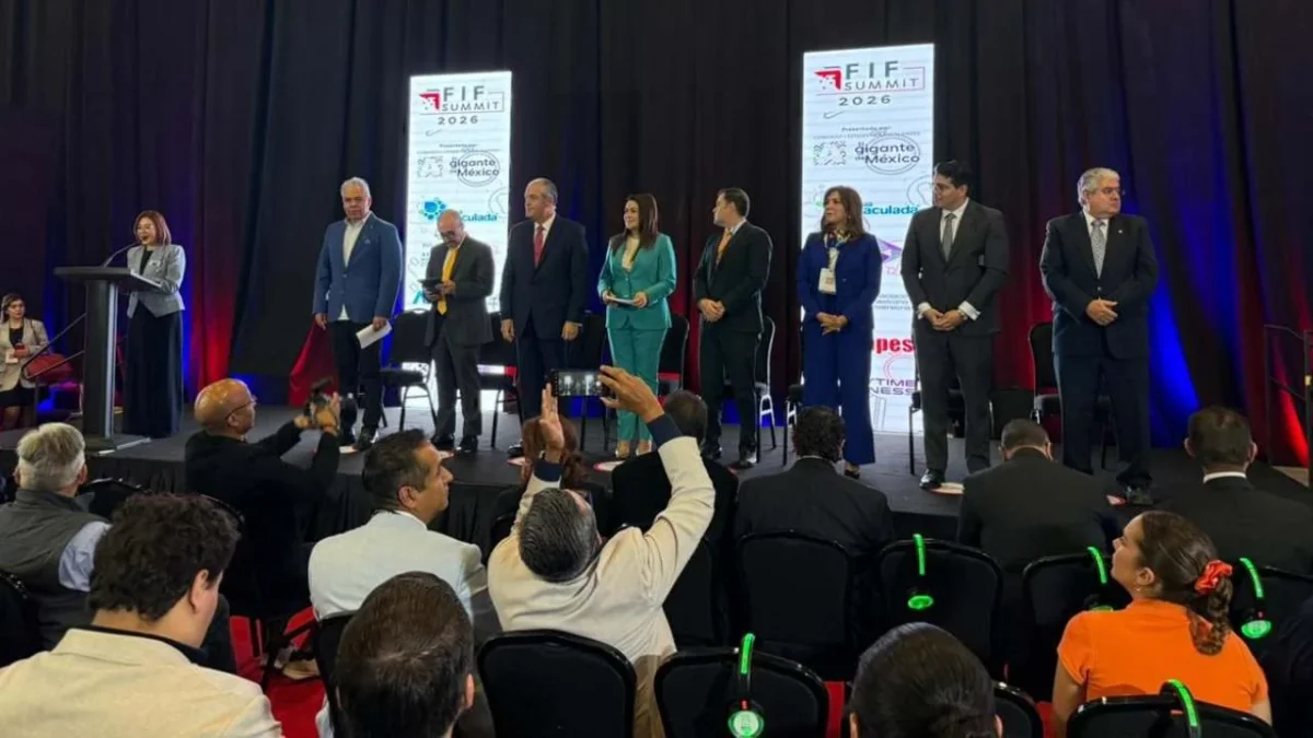 Tere Jiménez inauguró la Feria Internacional de Franquicias en el WTC de la Ciudad de México.
