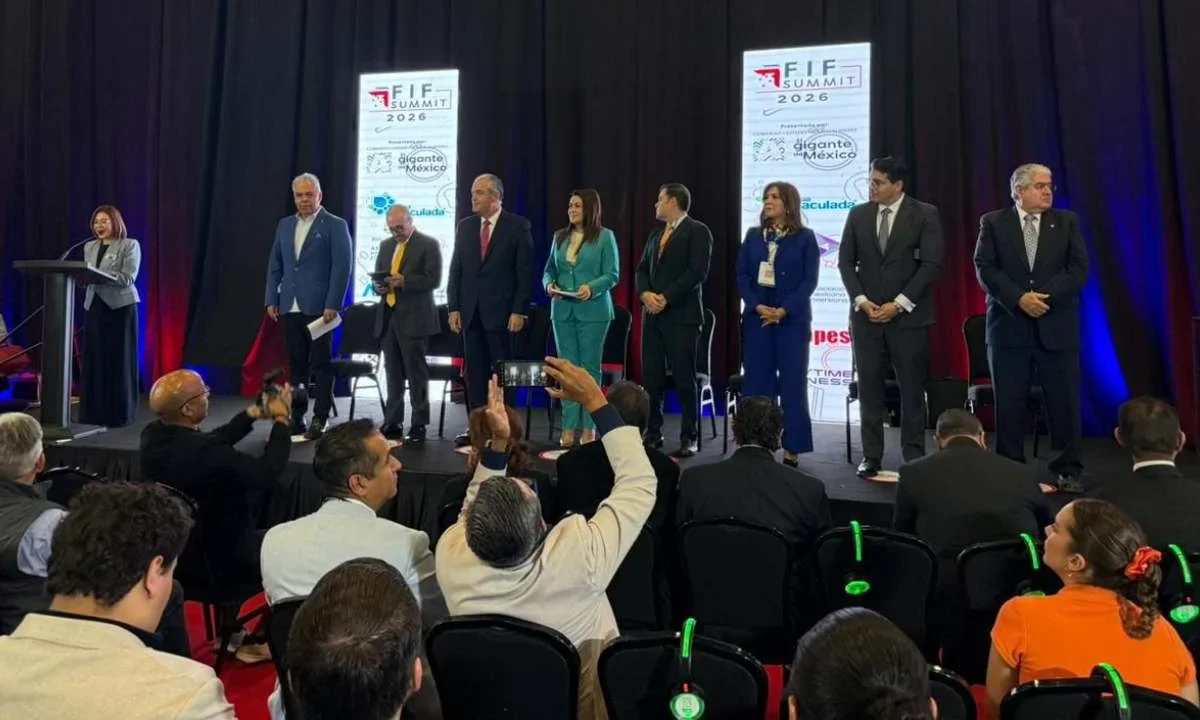 Tere Jiménez inauguró la Feria Internacional de Franquicias en el WTC de la Ciudad de México.