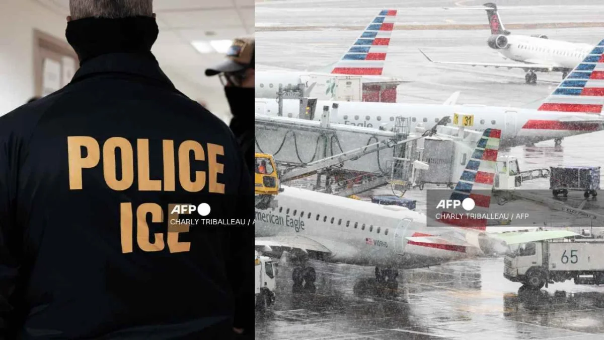 Donald Trump amenaza con recurrir a los agentes de ICE para la seguridad en los aeropuertos.