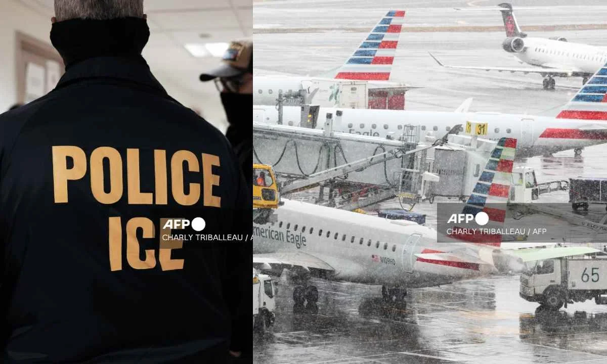 Donald Trump amenaza con recurrir a los agentes de ICE para la seguridad en los aeropuertos.