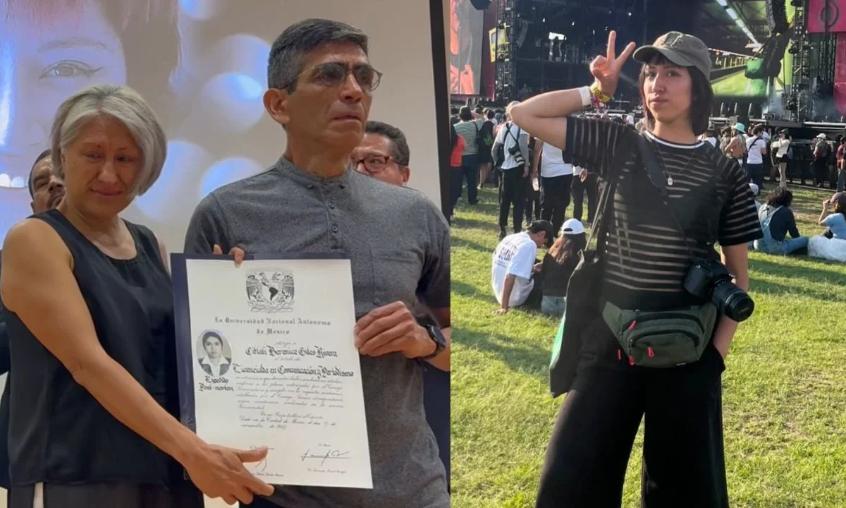 UNAM entrega título póstumo a familia de Berenice Giles, víctima del Axe Ceremonia