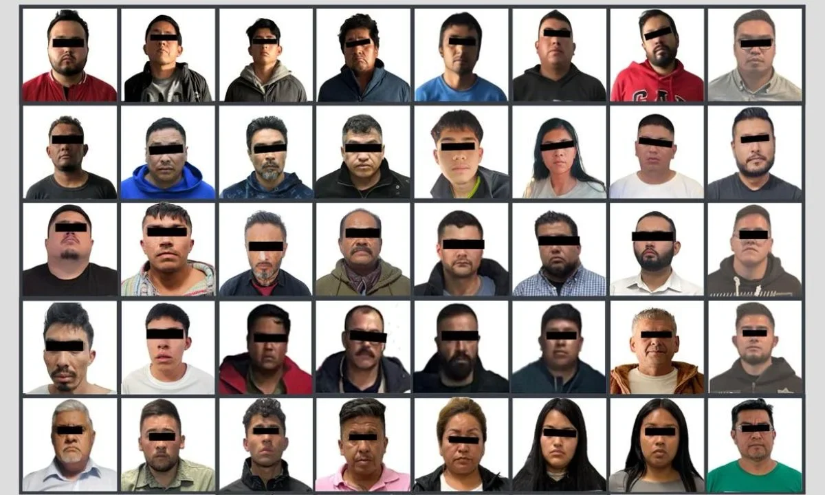 En lo que va del 2026, la SSEM informó que suman 44 falsos elementos de la Fiscalía del Edomex detenidos. quienes cometían delitos.