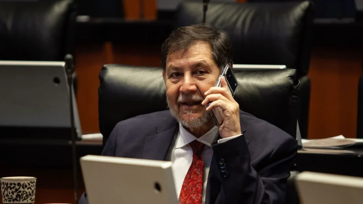 Acusa Fernández Noroña, otra campaña mediática, ahora en contra de su hijo