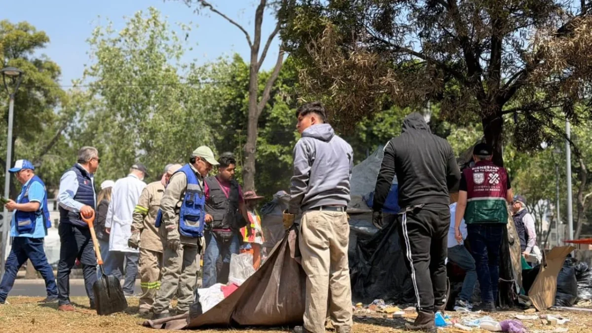 Alcaldía Cuauhtémoc interviene 48 campamentos de personas en situación de calle