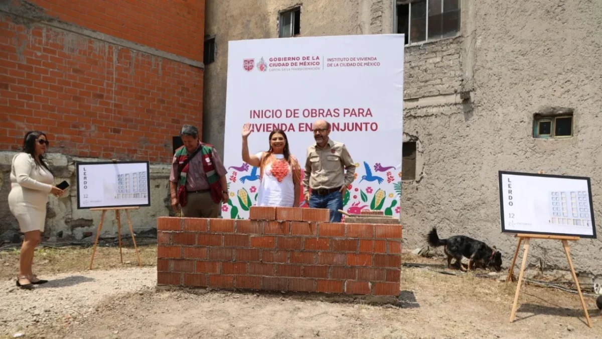 Anuncia Brugada construcción de 4 mil 500 viviendas en Centro Histórico