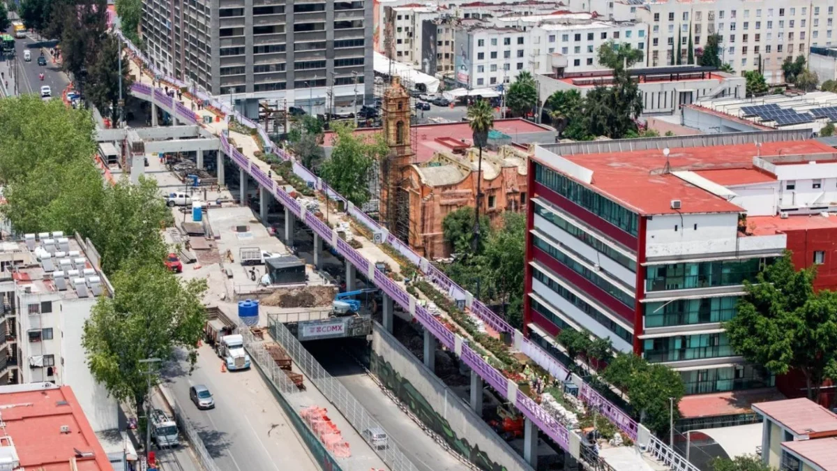 Calzada elevada de Tlalpan concluirá el 31 de mayo